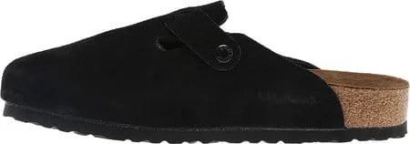 Suede Soft Footbed Clogs D4237
