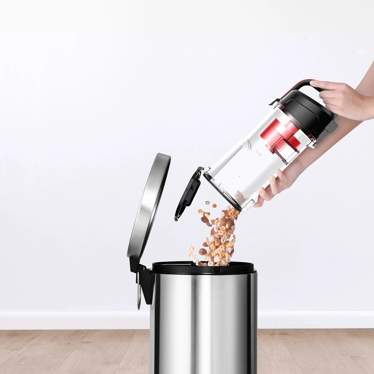 Compact Bagless Upright Carpet & Hard-Floor Vacuum Cleaner D93945