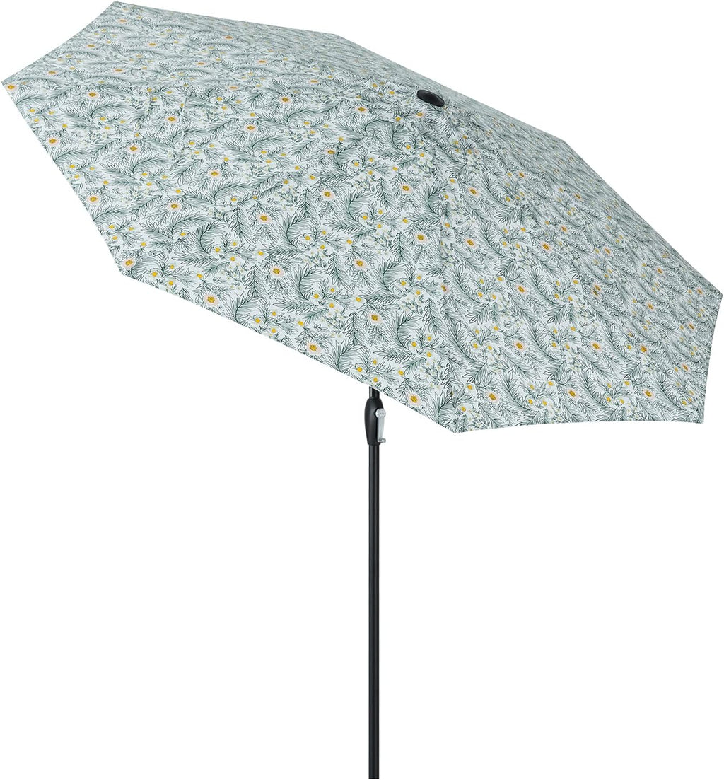 10' Outdoor Patio Table Umbrella with Auto Tilt and Crank X5553