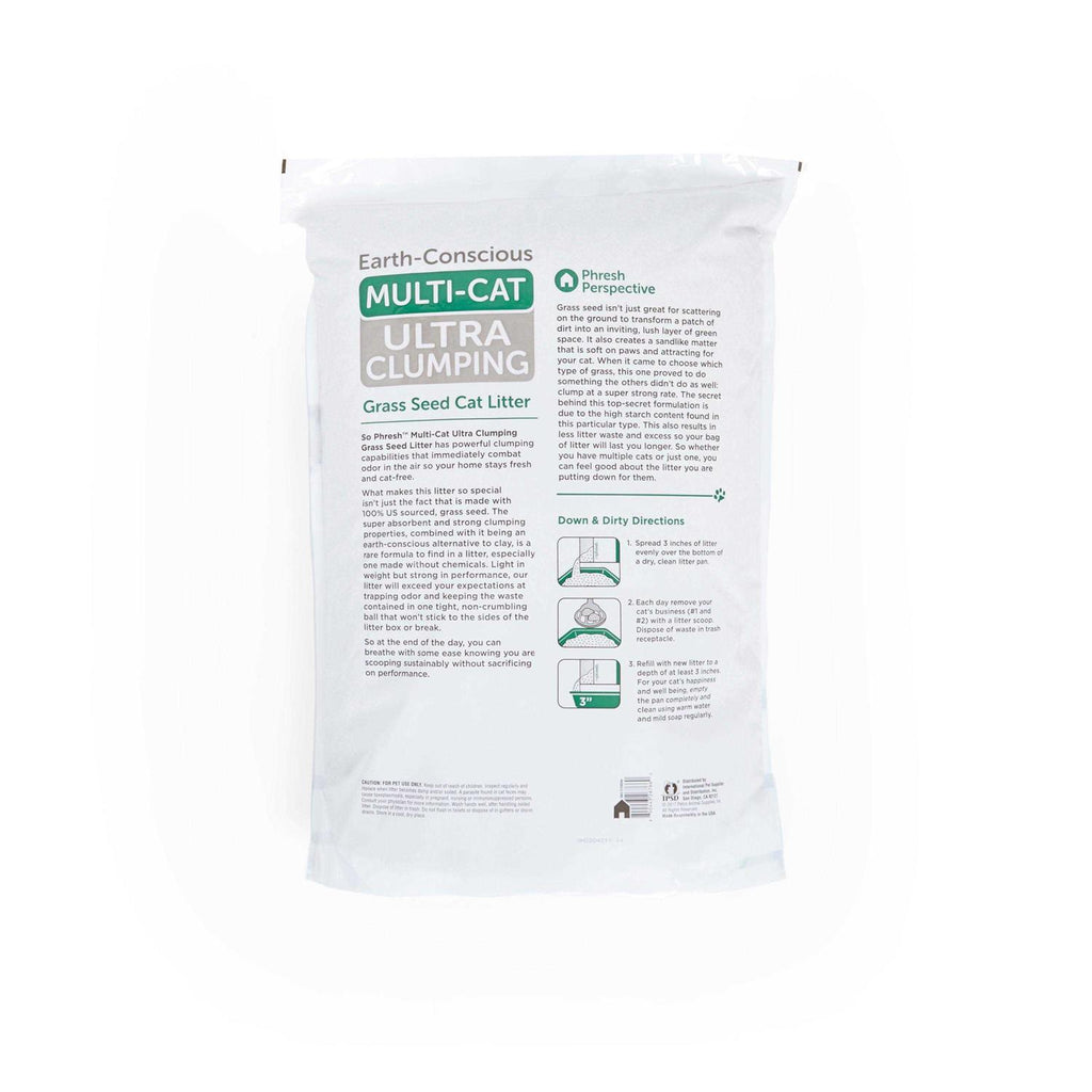 Scented Clumping Grass Seed Cat Litter Z884575