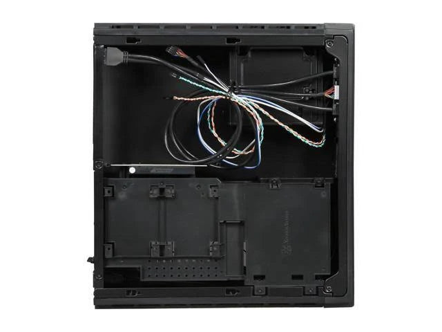 Black Slim Mini-ITX HTPC Gaming Case D838