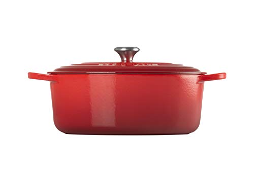 8 qt Enameled Cast Iron Oval Dutch Oven I885337