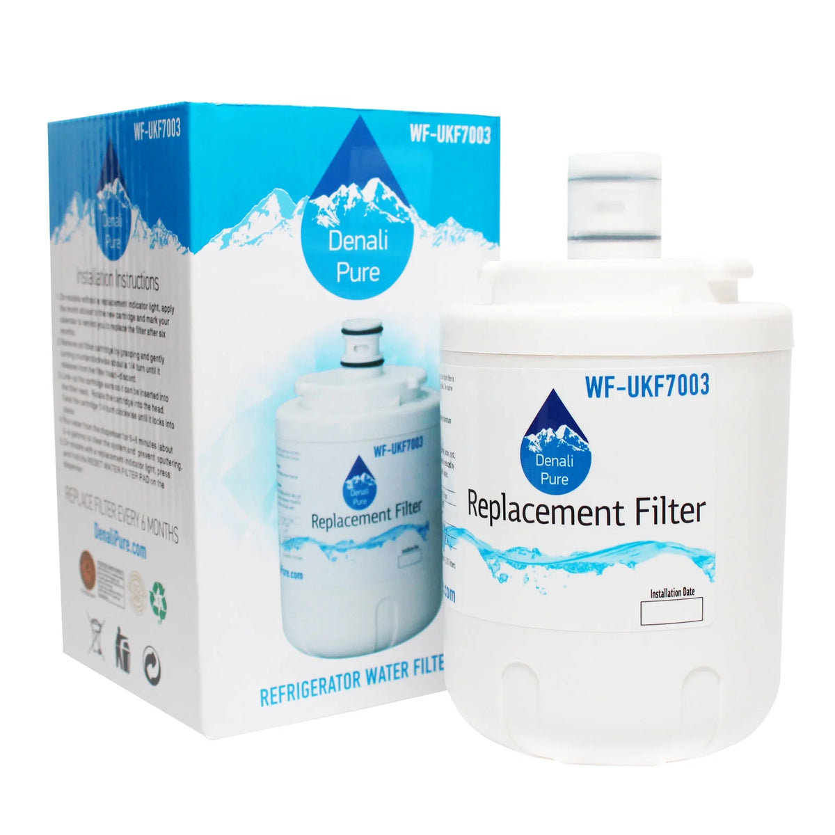 3-Pack Replacement Refrigerator Water Filter Cartridge W978052