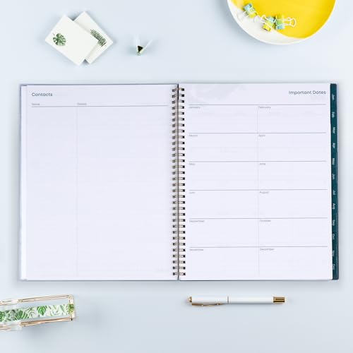 2024 Weekly and Monthly Planner, 8.5" x 11", Wirebound R747