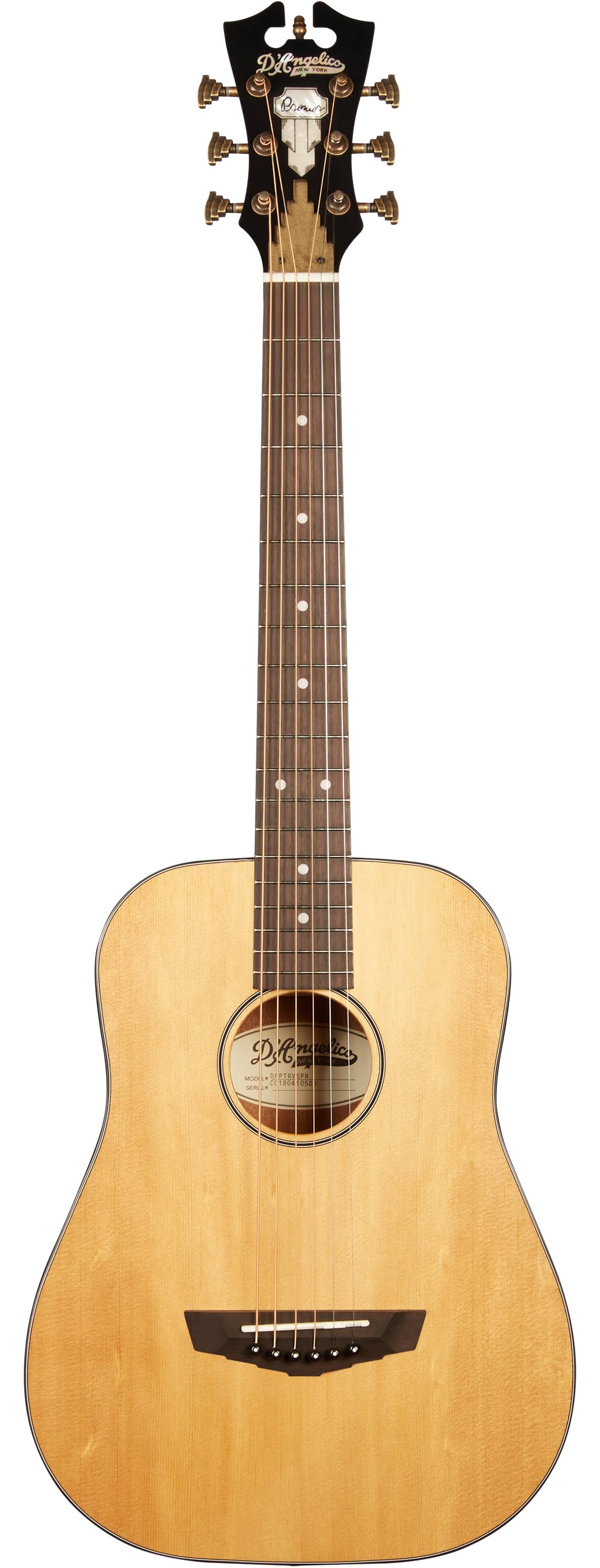3/4-Size Acoustic Guitar, Natural, Spruce Top E922