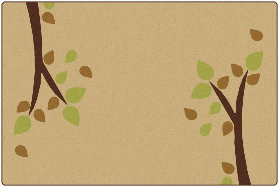Tan 4'x6' Rectangle Carpets K2425