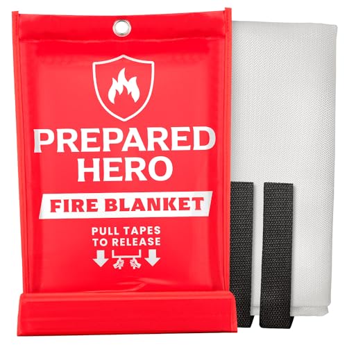 40" x 40" Fiberglass Fire Blanket D8429
