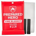 40" x 40" Fiberglass Fire Blanket D8429