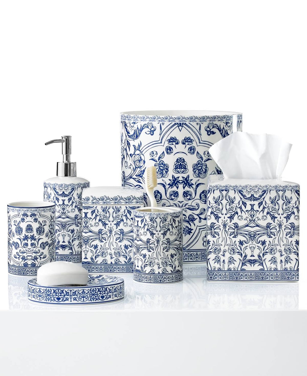 Blue Waste Basket F192459