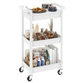3-Tier Rolling Utility Cart with Lockable Casters Z88963