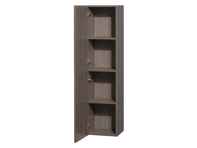 Grey Oak Wall Vanity Cabinet T795