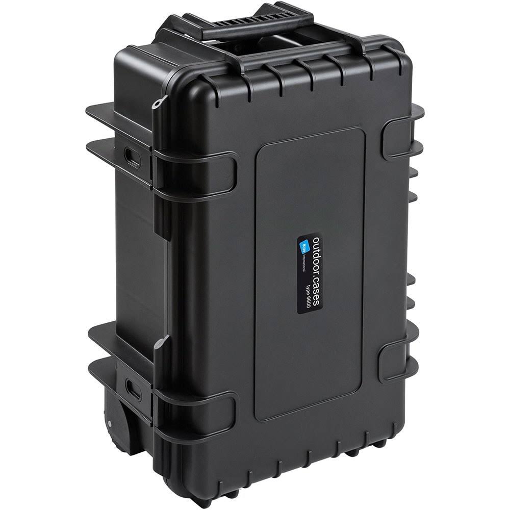 B&W Outdoor Case Type 6600 Black with Padded Divider H1087