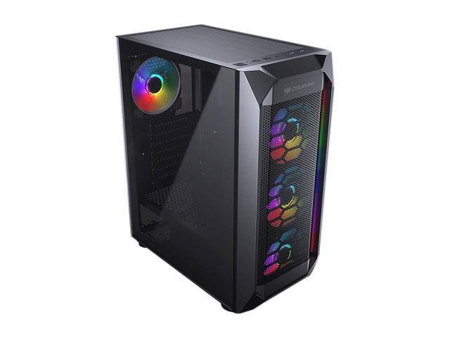 Cougar Case MX410 Mesh-G RGB ATX Mid-Tower Tempered Glass USB J428