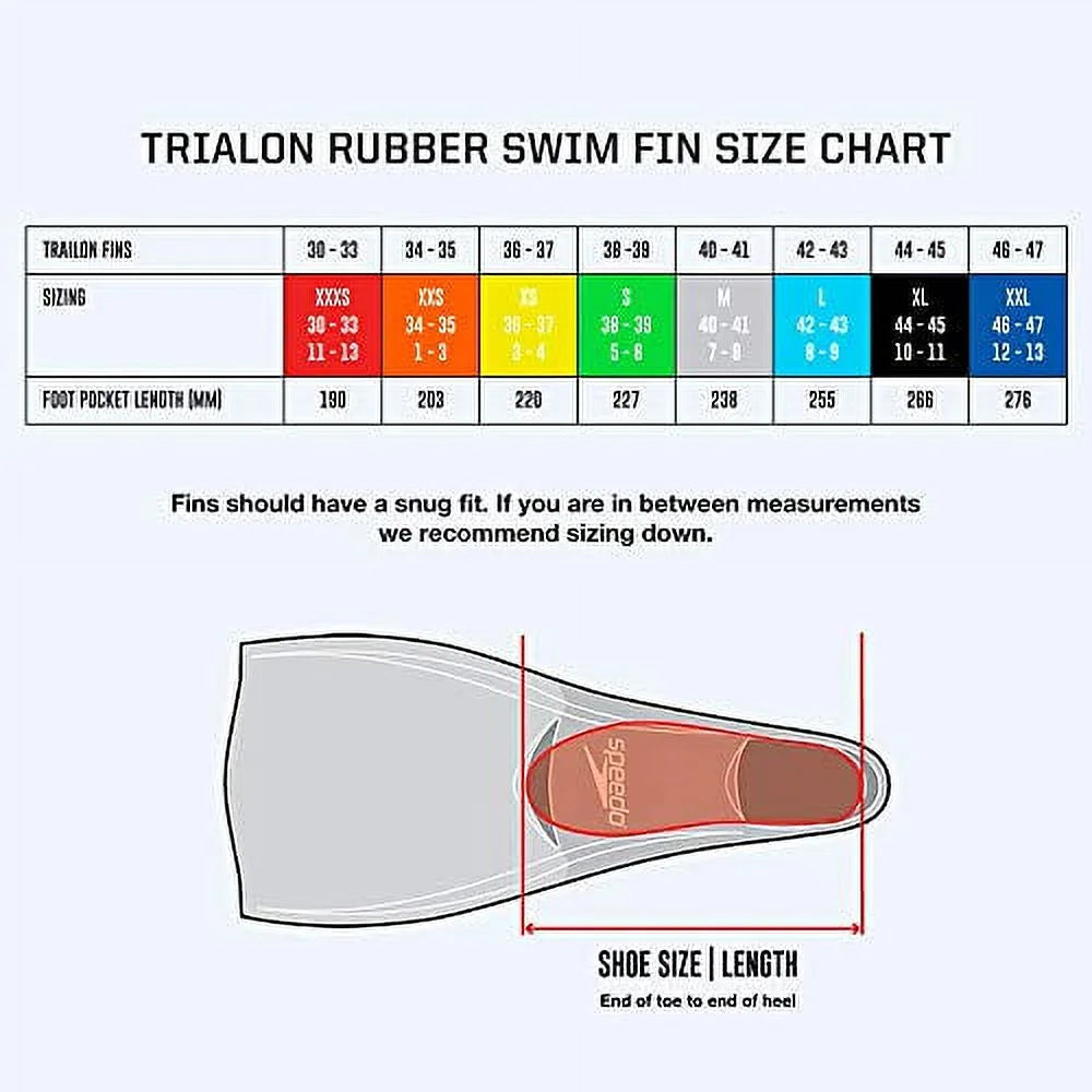 MULTI PRINT Swim Fins H87761