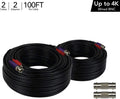 100 ft. in-Wall Rated Video/Power Camera Extension Cable with Extension Adapter (2-Pack) S932