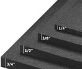 Black 3' x 4' Gym Mats J40237