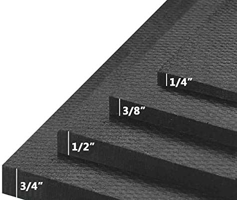 Black 3' x 4' Gym Mats J40237