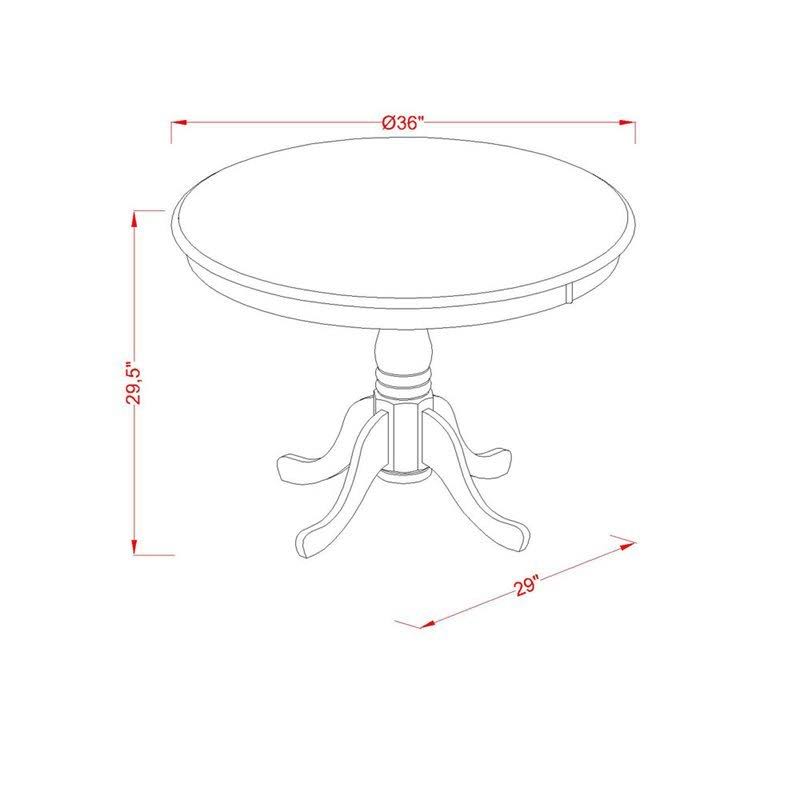 Linen White Dining Room Set M425