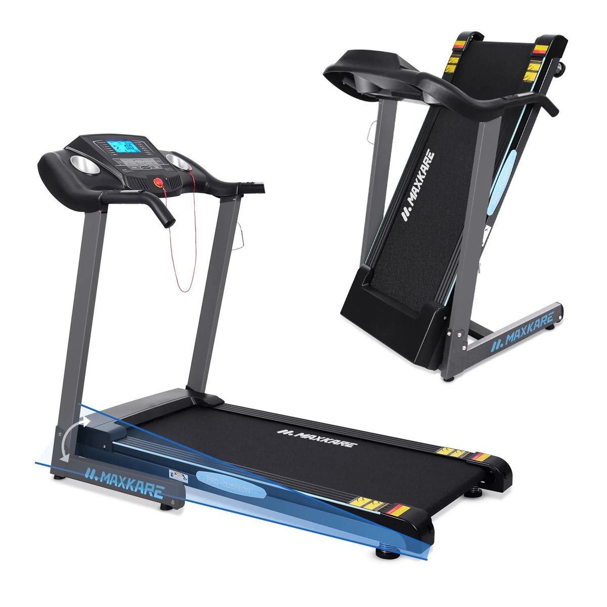 2.5 HP Folding Treadmill with 12% Auto Incline B63353