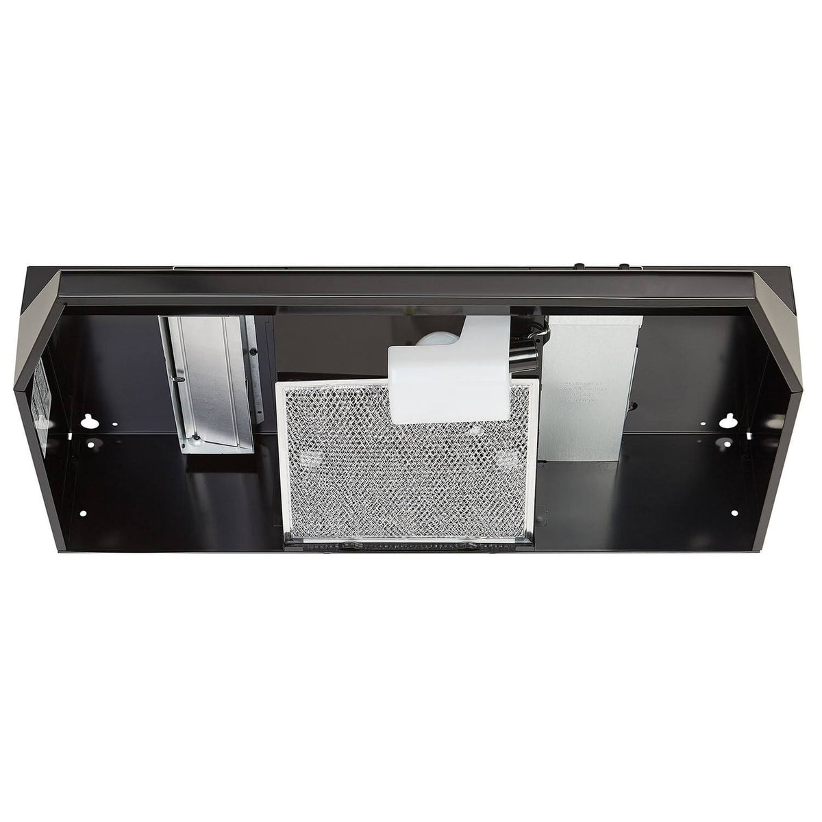 Black Under-Cabinet Range Hood U893703