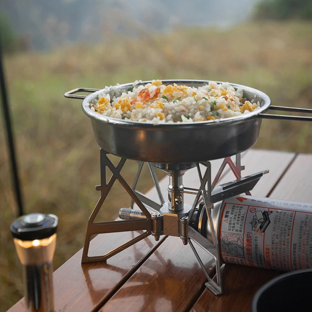 3300W Collapsible Stainless Steel Camping Gas Cooking D62704