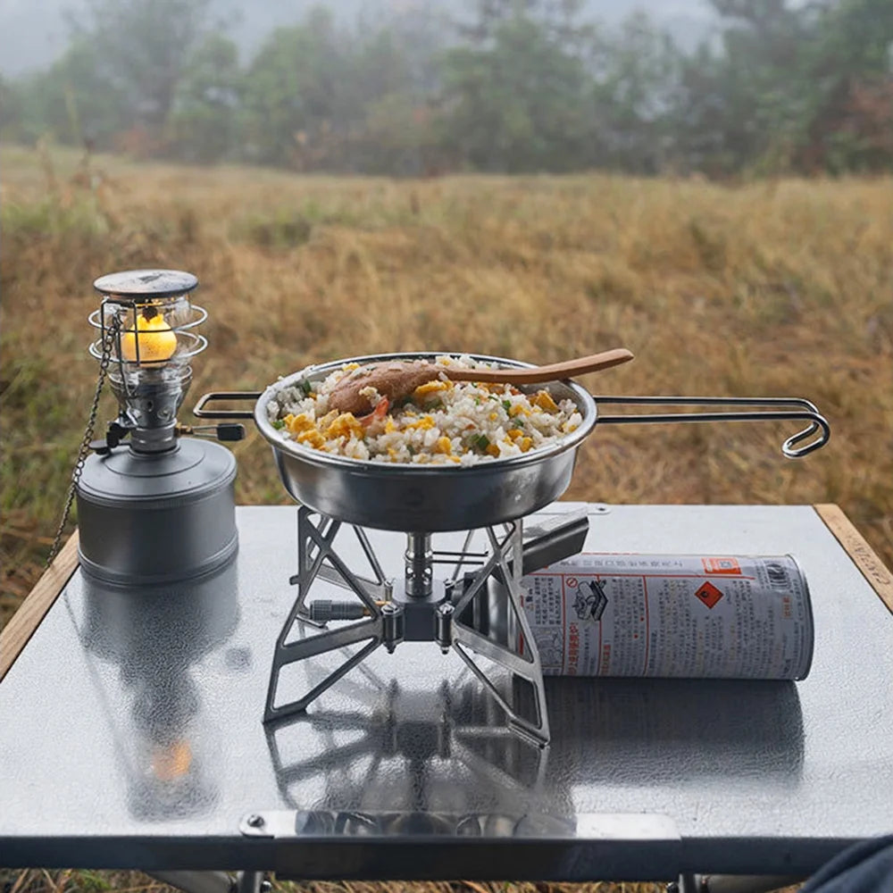 3300W Collapsible Stainless Steel Camping Gas Cooking D62704