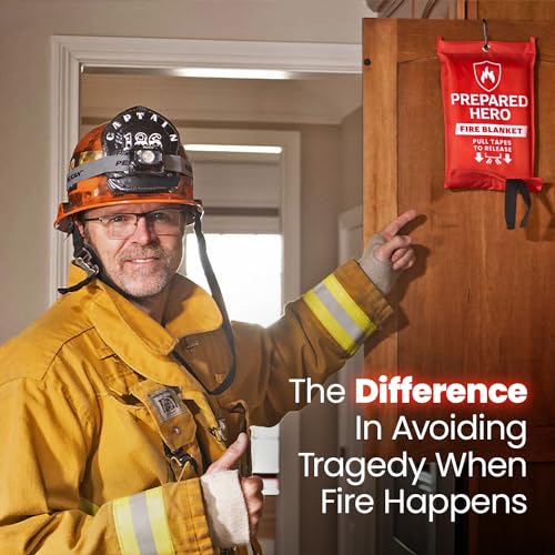 40" x 40" Fiberglass Fire Blanket D8429