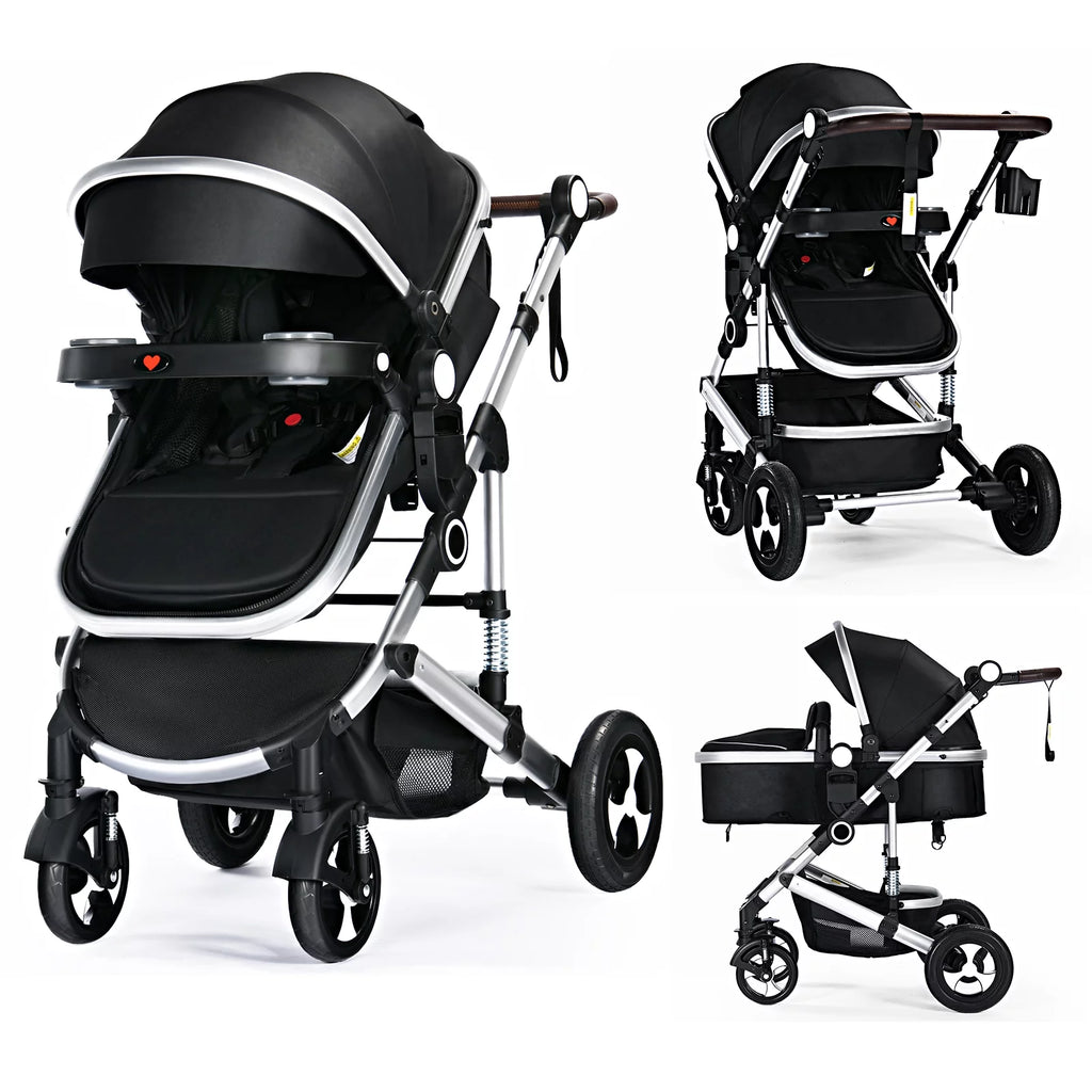 3 in 1 Convertible Newborn Bassinet Stroller U387