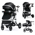 3 in 1 Convertible Newborn Bassinet Stroller U387