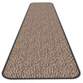 Black Ripple Skid-Resistant Carpet Runner 12 ft. x 48 in. Q439