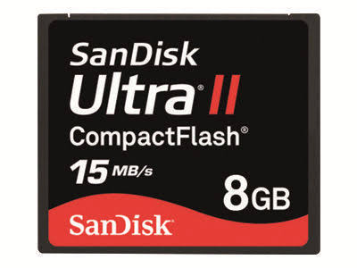 8 GB CompactFlash Flash Memory Card M55650