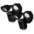 Black Outdoor Wi-Fi Cam with Motion Activated Floodlight (2-Pack) X25445
