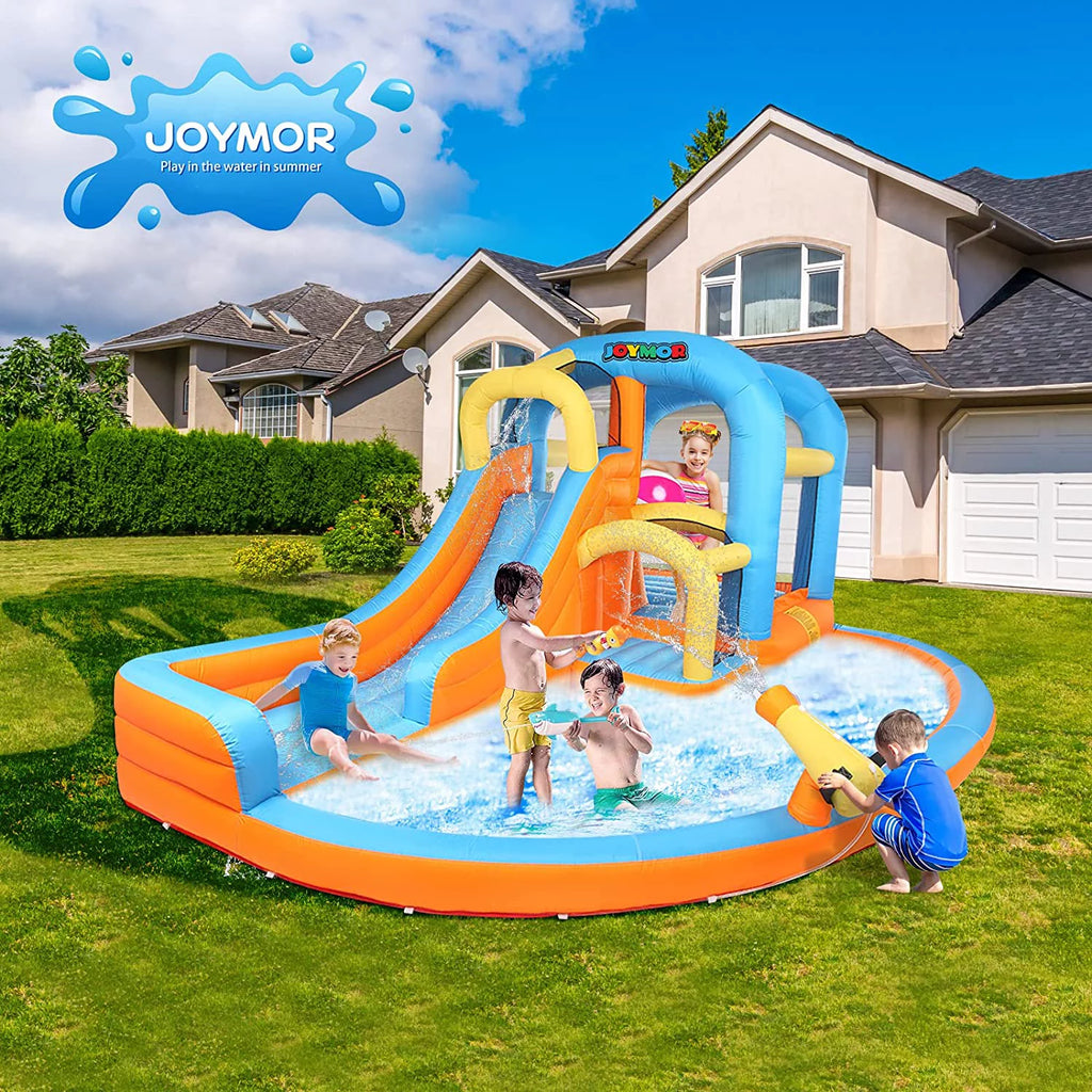 5-in-1 Inflatable Water Slide Park V693468