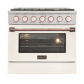 White 36 Natural Gas Dual Fuel Range R255