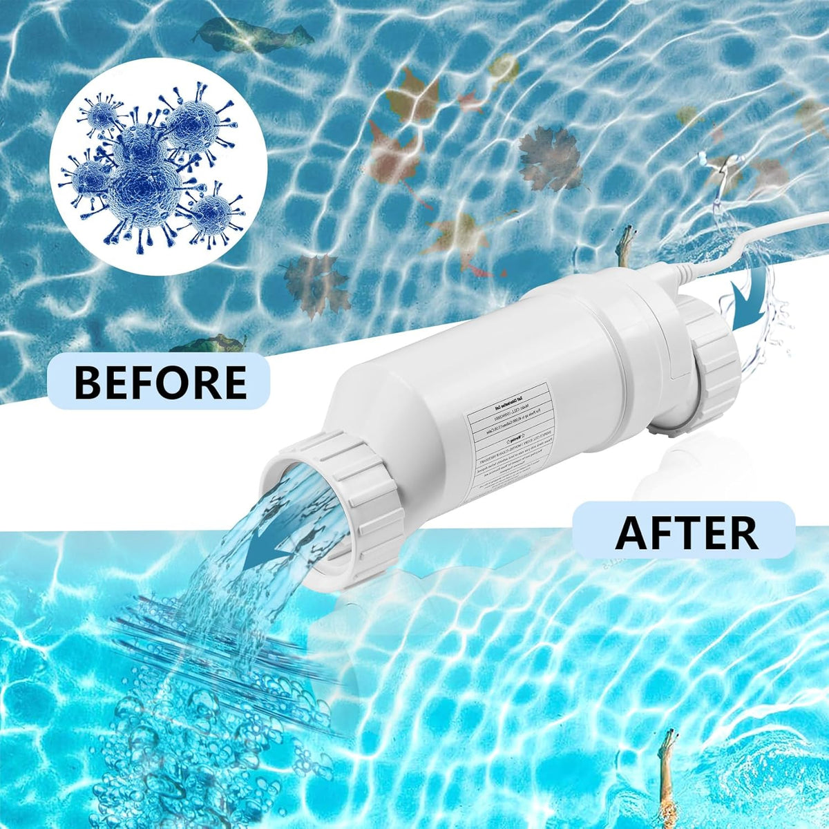 T-15 Salt Cell up to 40,000 Gallons Pool T531743