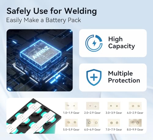 11000mAh 99 Gears Adjustable Mini Battery Spot Welder X6534