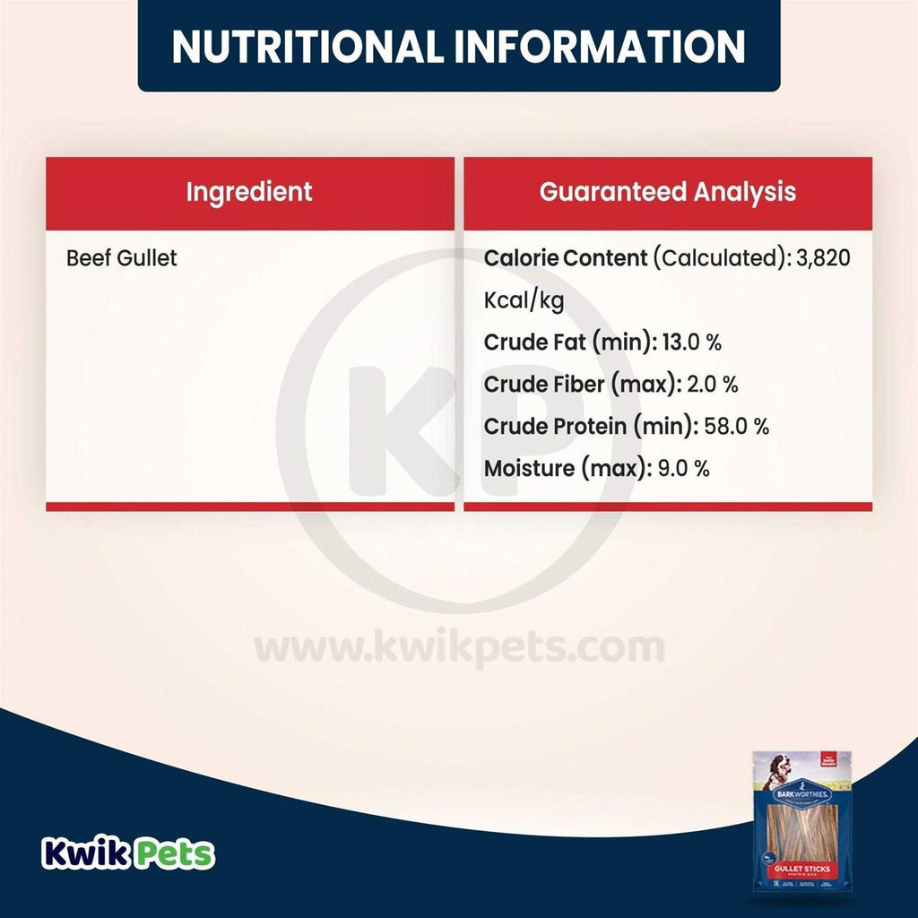 Beef Gullet Sticks F83613