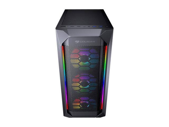Cougar Case MX410 Mesh-G RGB ATX Mid-Tower Tempered Glass USB J428