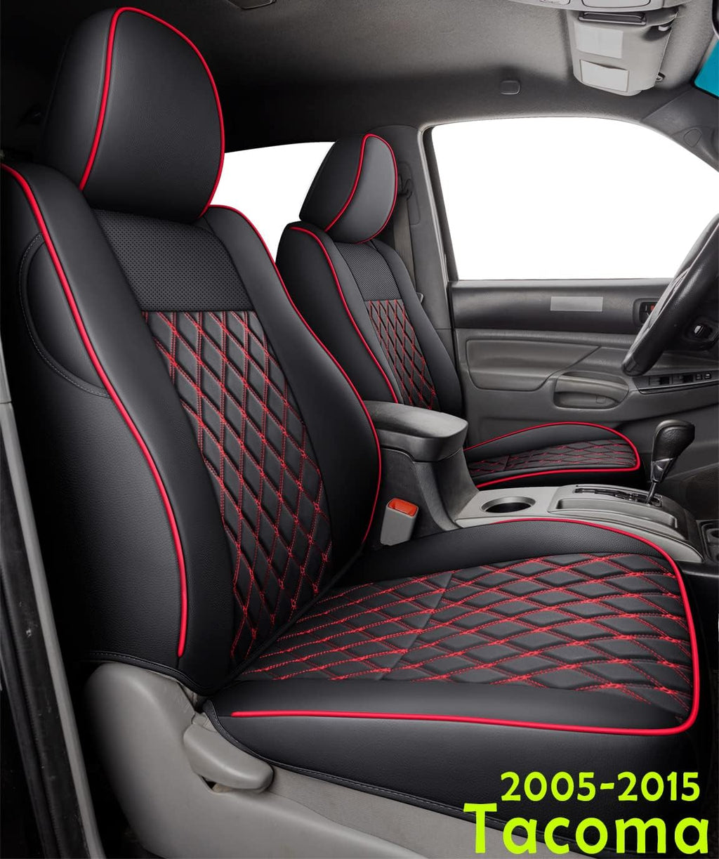 Blue Faux Leather Full-Set Seat Covers X8293