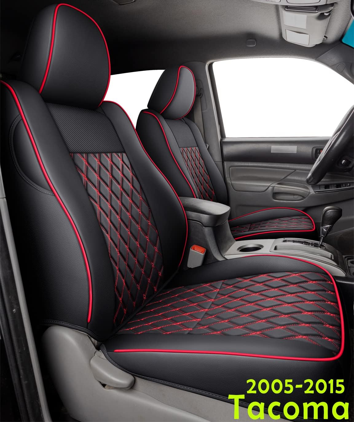 Blue Faux Leather Full-Set Seat Covers X8293