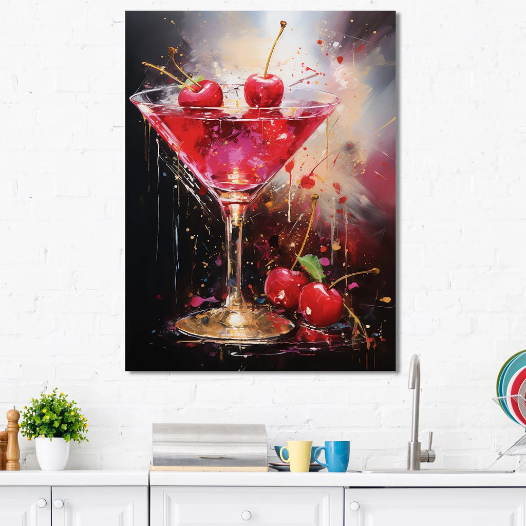 Cocktails Canvas Wall Art K92924