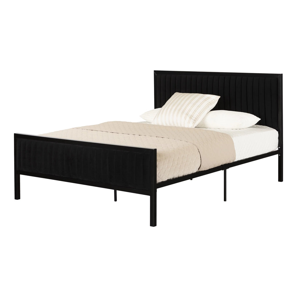 Black Queen Metal Bed X771381