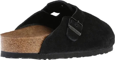 Suede Soft Footbed Clogs D4237