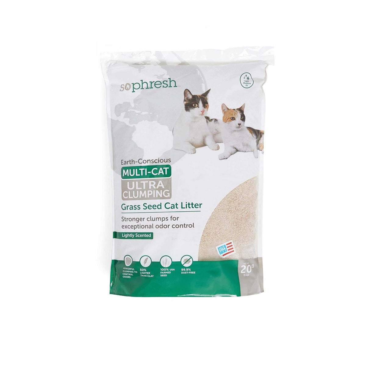Scented Clumping Grass Seed Cat Litter Z884575