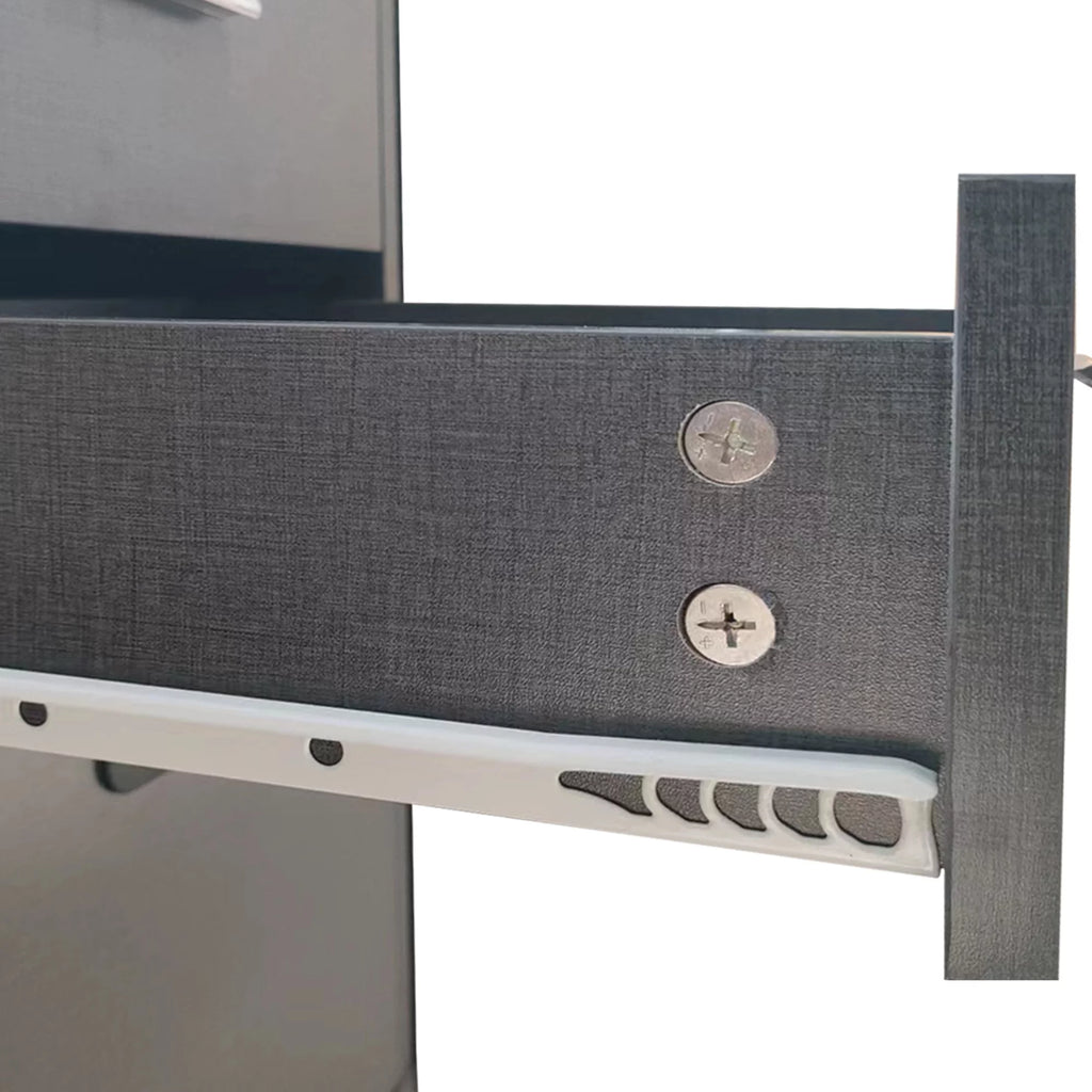 Mobile Lateral Filing Cabinet with Open Storage Shelves J78930