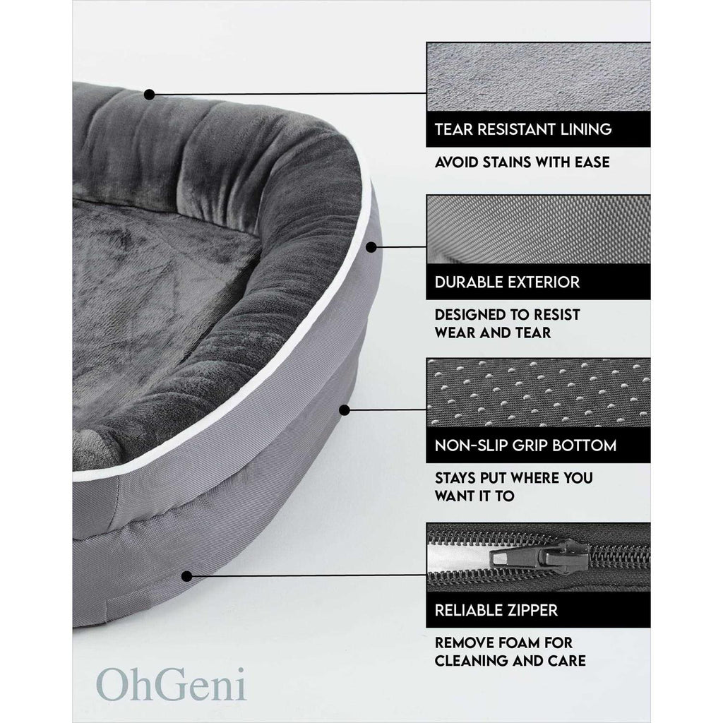 Oversized Egg Foam Orthopedic Dog Bed A5400