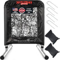 9 Hole Baseball Softball Pitching Net with Strike Zone Target D2783