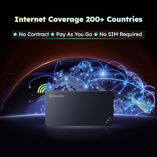 4G LTE Mobile Hotspot, Pocket WiFi Hotspot Device (Black) O65047