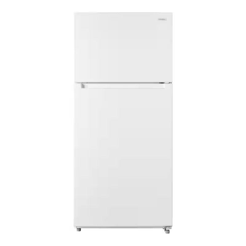White 18 cu. ft. Top Freezer Refrigerator O43850