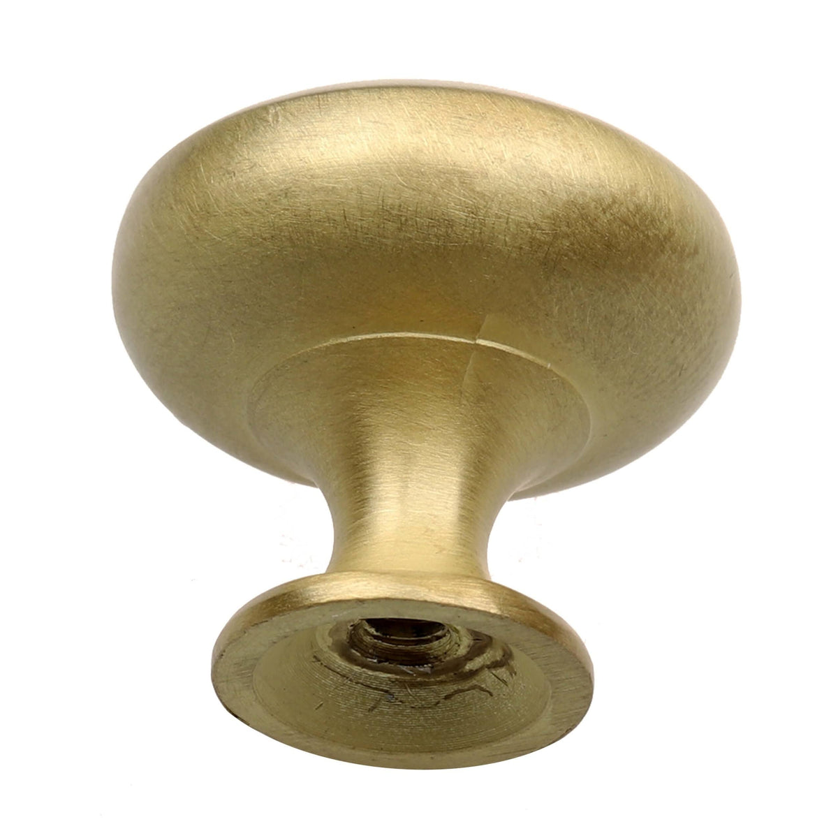 Satin Gold Round Cabinet Knobs Pack of 25 O84743